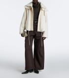 Sportmax Teddy-trimmed jacket