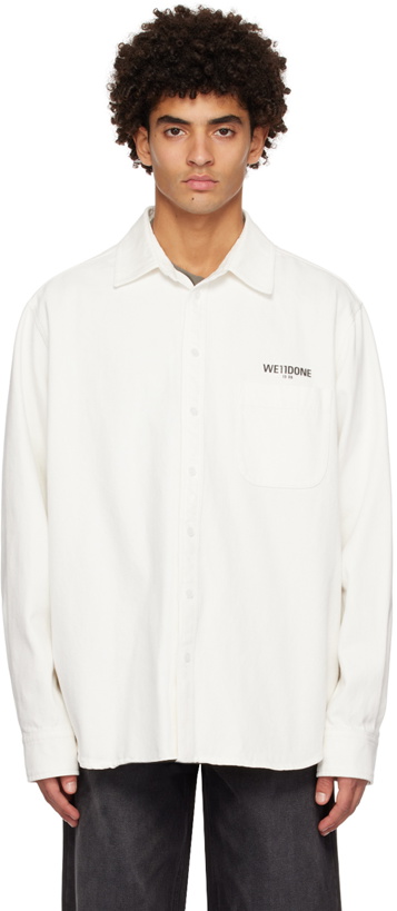 Photo: We11done White Printed Shirt