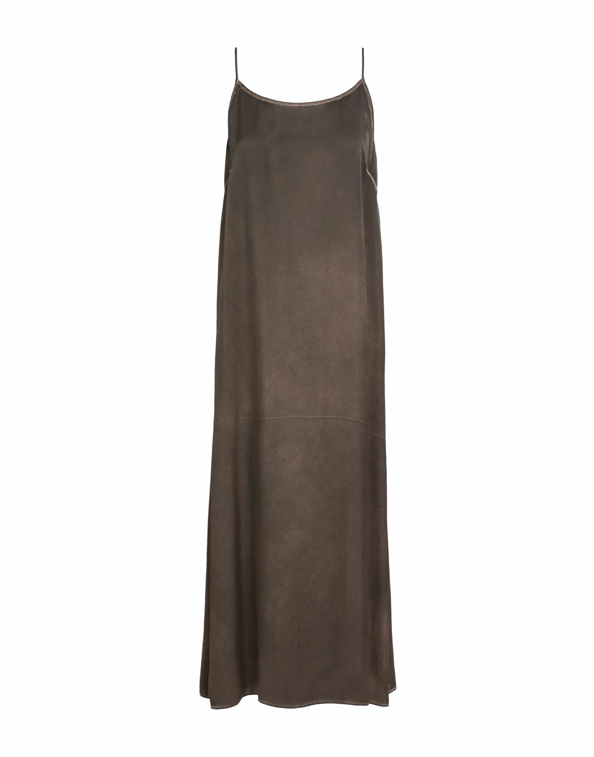 Uma Wang Womens Midi dress Chocolate in Brown
