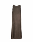 Uma Wang Womens Midi dress Chocolate in Brown