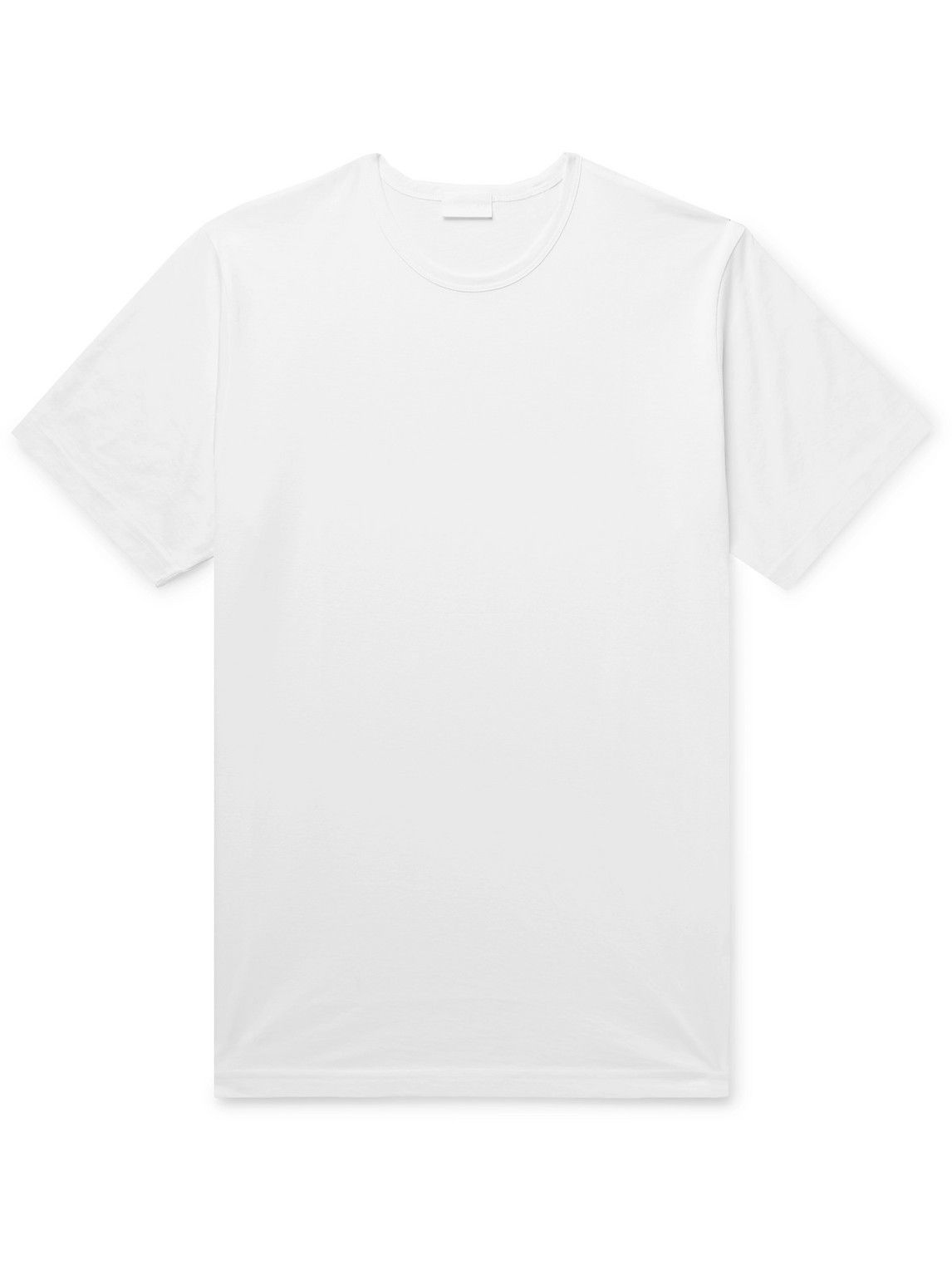 Handvaerk - Pima Cotton-Jersey T-Shirt - White Handvaerk
