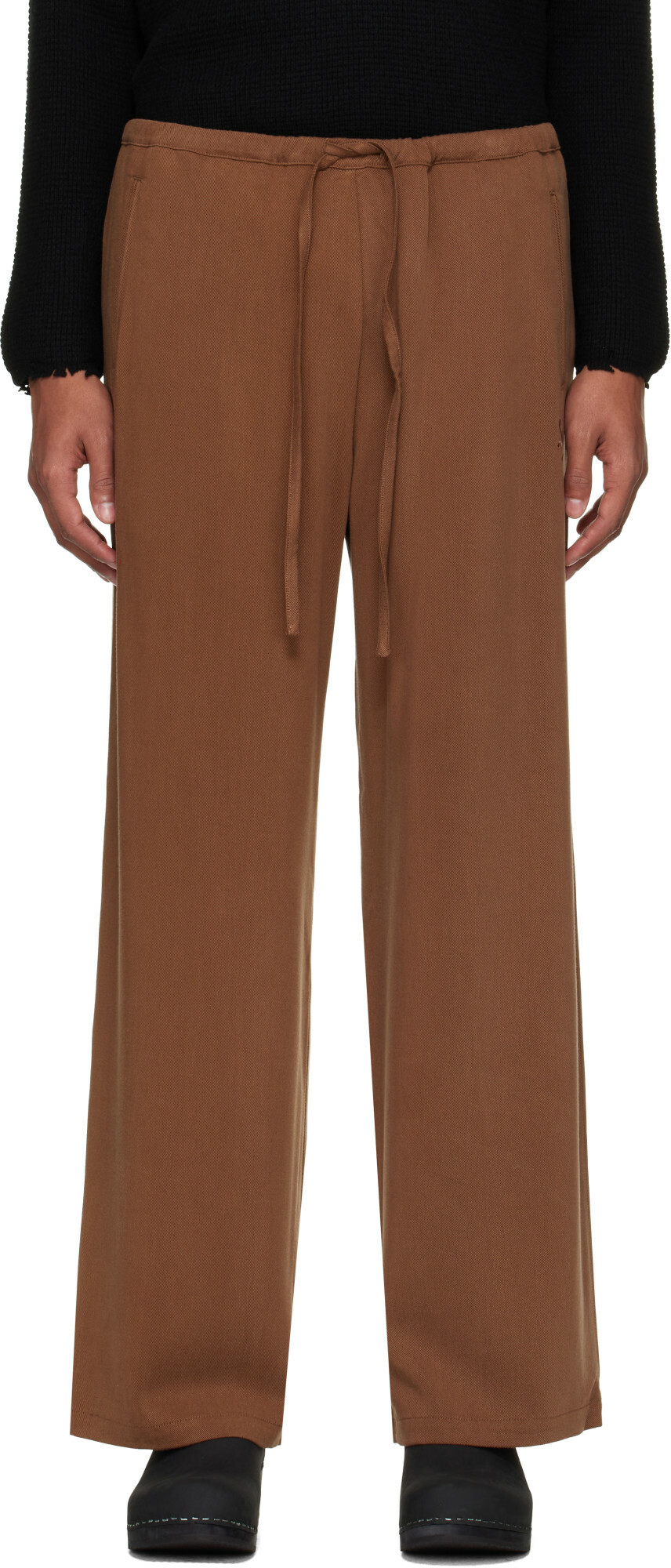 Second/Layer Brown Team Trousers