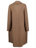 LIVIANA CONTI - Knitted Long Wool Cardigan