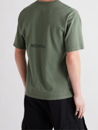 Reese Cooper® - Printed Garment-Dyed Organic Cotton-Jersey T-Shirt - Green