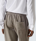 Fedeli Bonifacio linen tapered pants