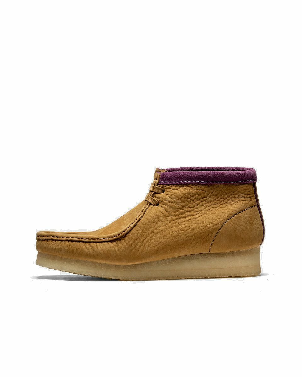 Photo: Clarks Originals Wallabee Boot. Oakmoss Combi Brown - Womens - Boots