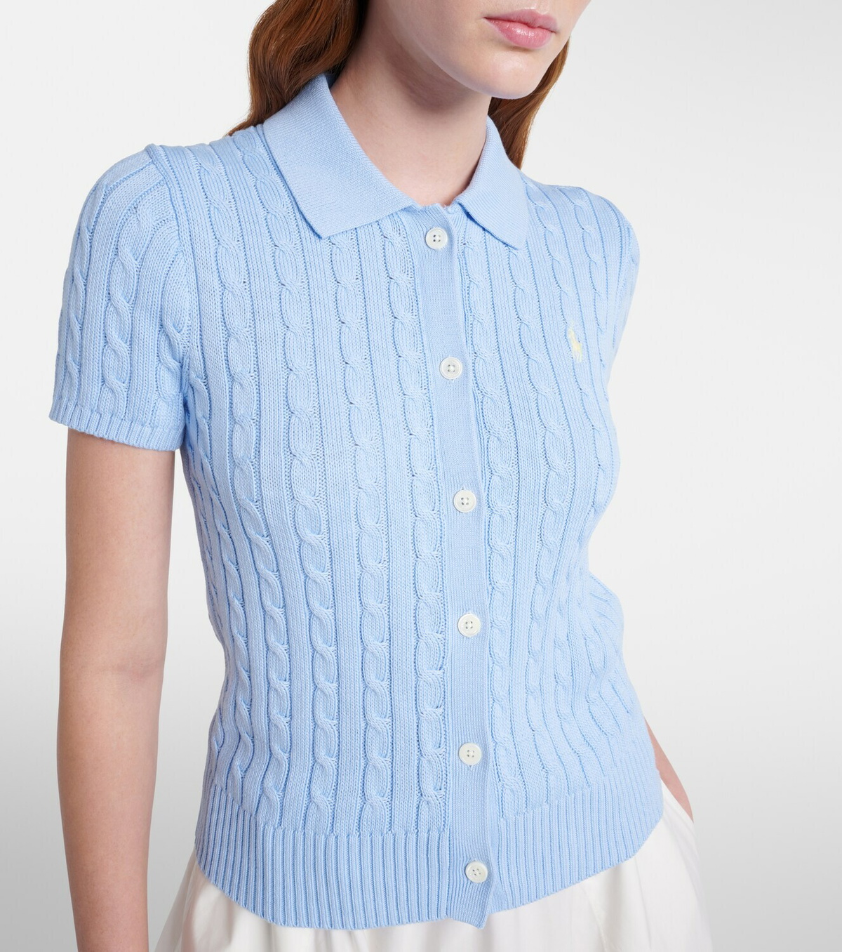 Polo Ralph Lauren Cable-knit cotton cardigan