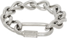 Apartment 1007 Silver #2 Chain Bracelet