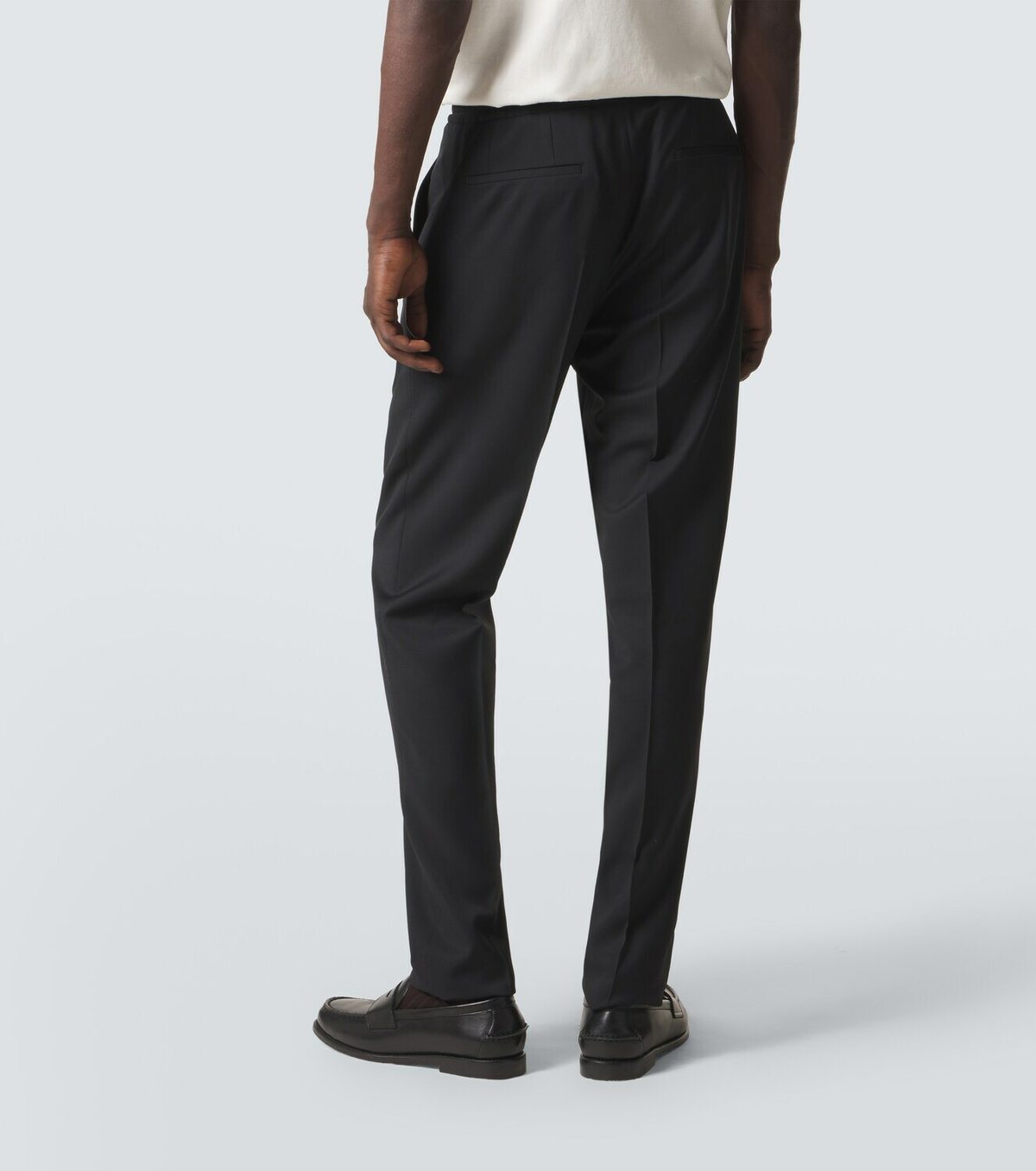 Lardini Virgin wool tapered pants