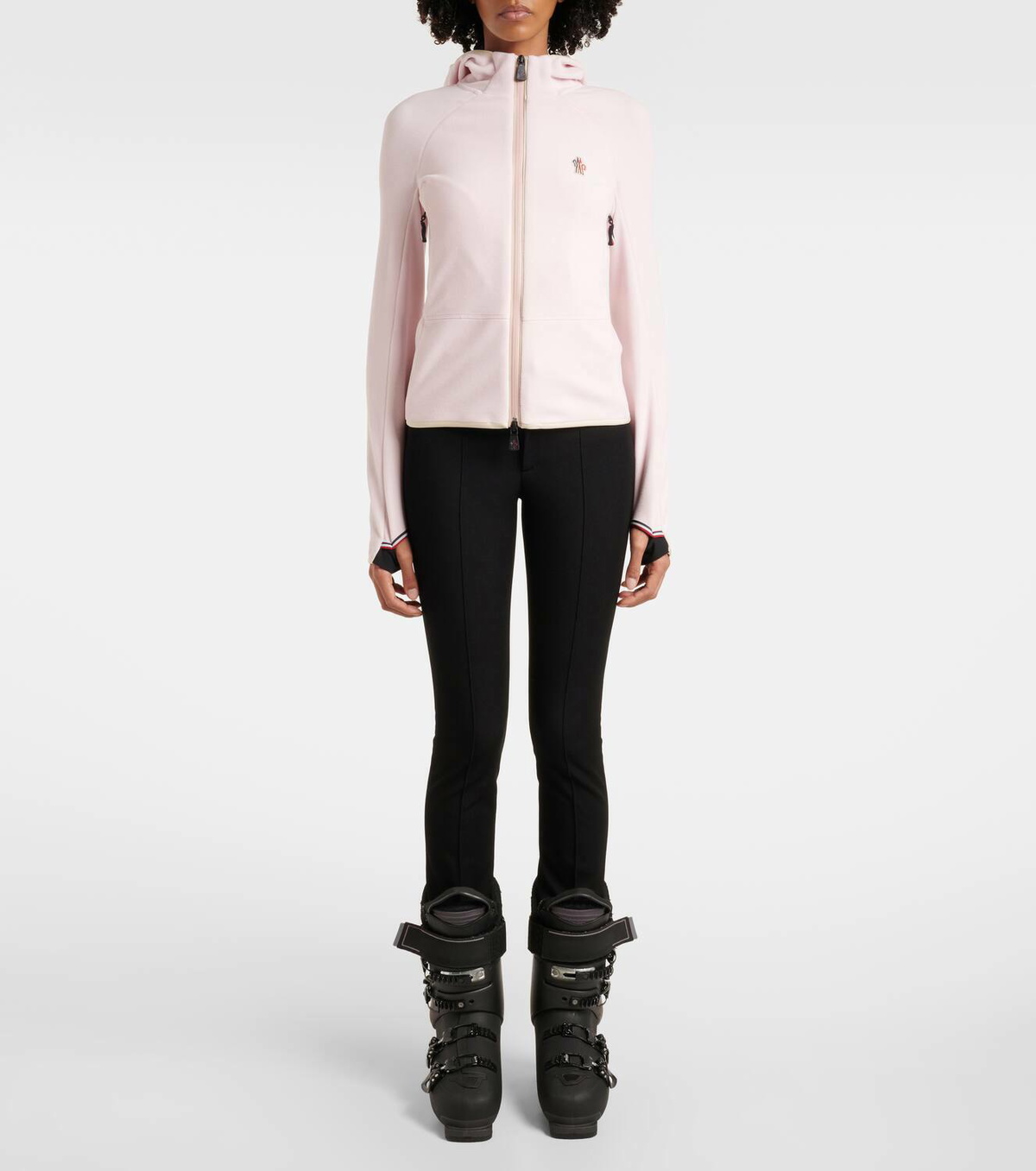 Moncler Grenoble Fleece zip-up hoodie