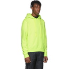 Off-White Yellow Logo Slim Hoodie