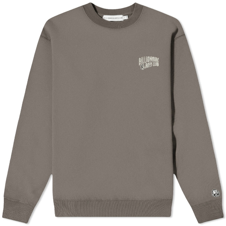 Photo: Billionaire Boys Club Men's Arch Logo Crew Sweat in Space Grey