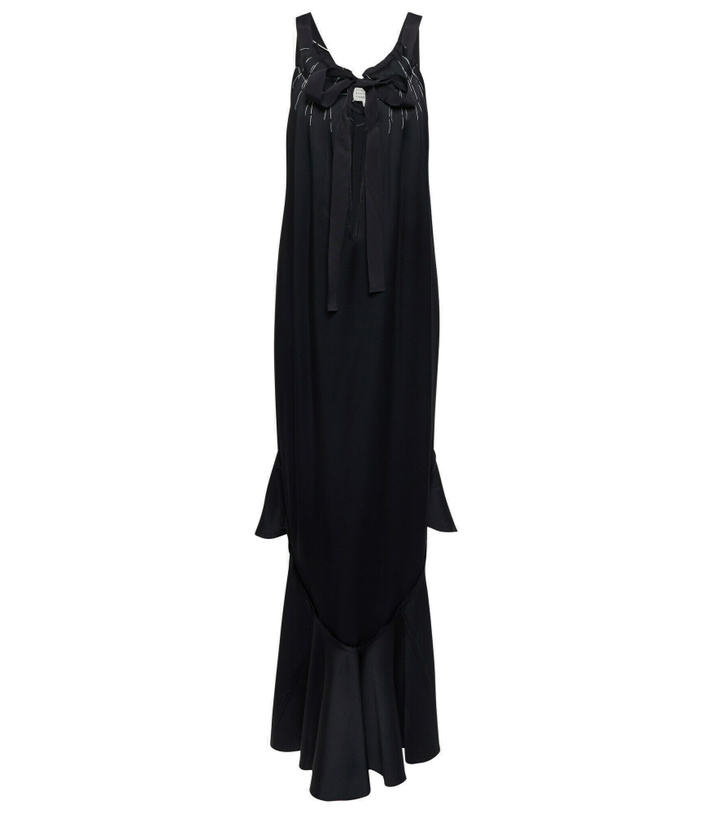 Photo: Maison Margiela - Crêpe maxi dress