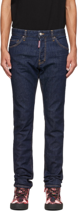 Photo: Dsquared2 Navy Be Icon Cool Guy Jeans