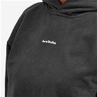 Acne Studios Women's Logo Hoodie in Black