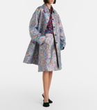 Dries Van Noten Brocade midi skirt
