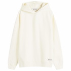Róhe Men's Oversized Logo Hoodie in Off White