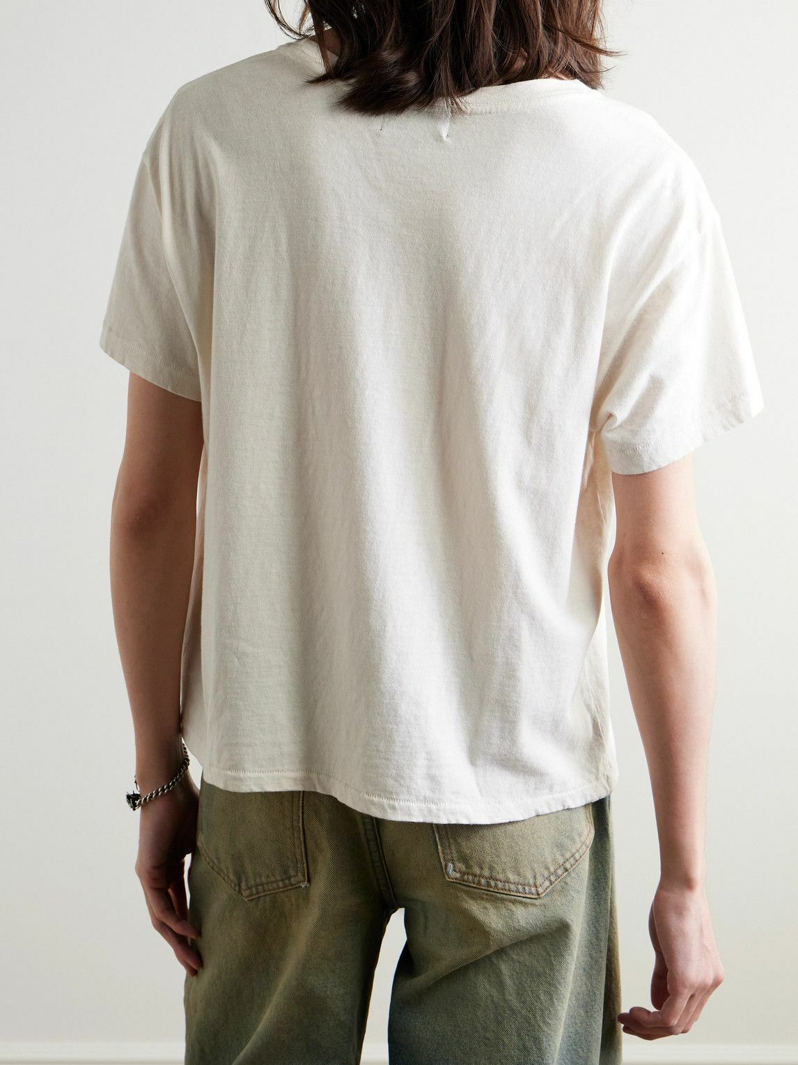Enfants Riches Déprimés - Printed Cotton-Jersey T-Shirt - Neutrals