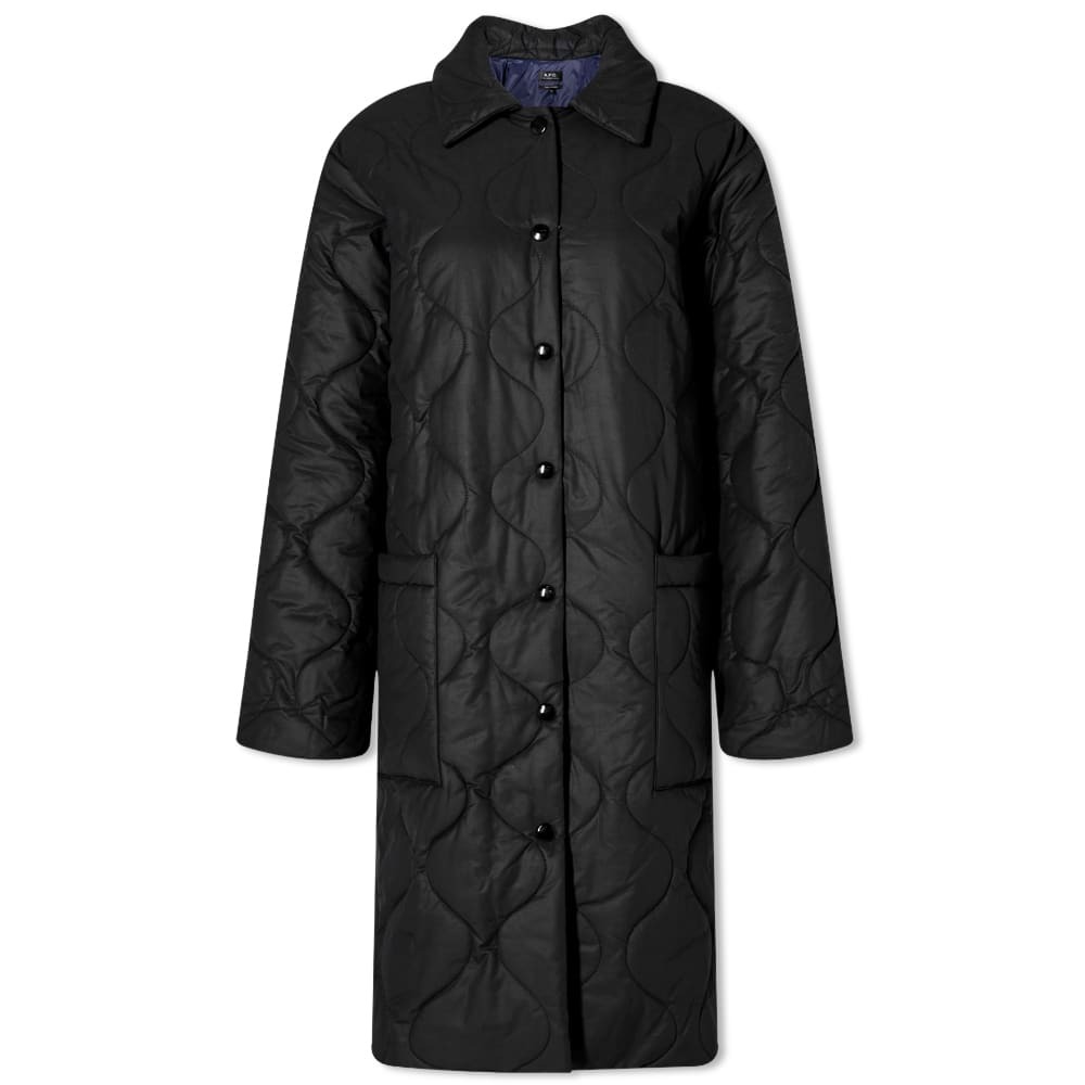 A.P.C. Women's A.P.C Sarah Padded Coat in Lzz Black