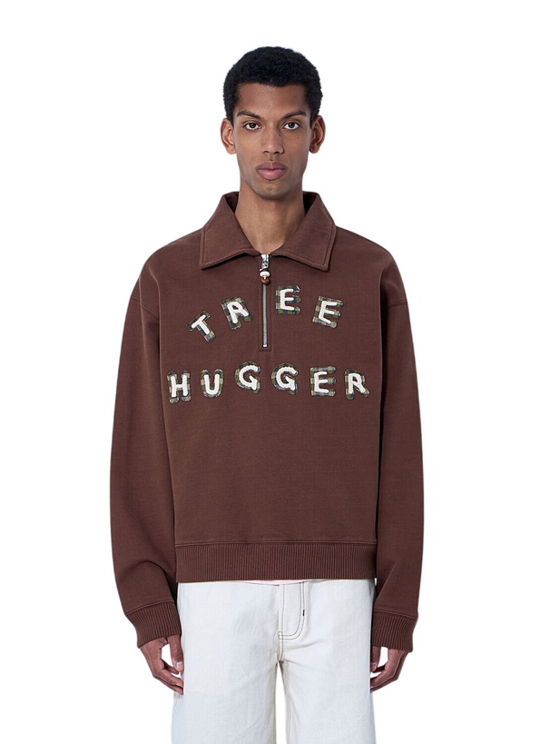 Photo: Story MFG Half-Zip Collared Sweatshirt