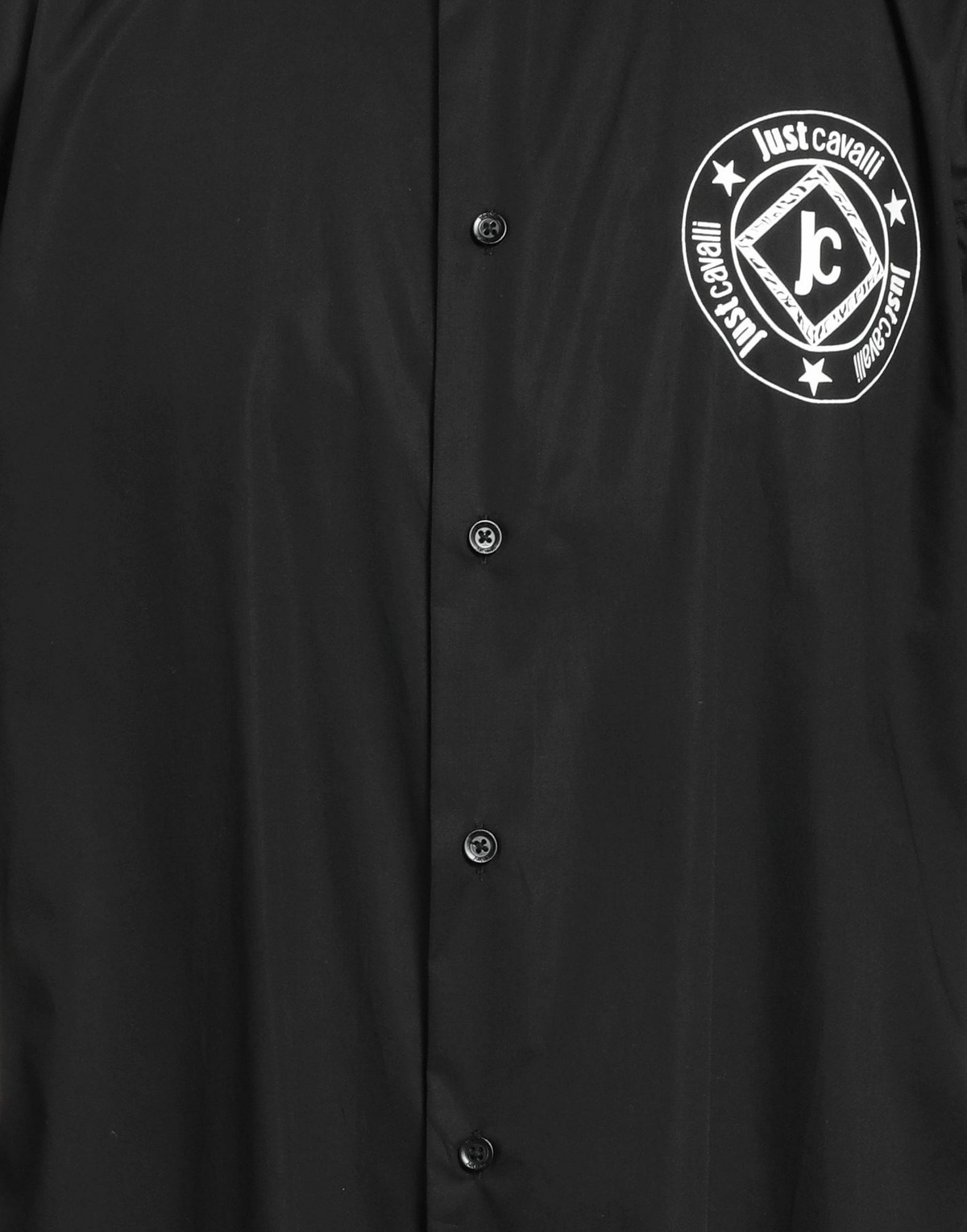 Just Cavalli Mens Shirt in Black