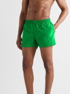 Bottega Veneta - Slim-Fit Intrecciato Nylon Swim Shorts - Green