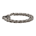 Gucci Silver Interlocking G Chain Bracelet