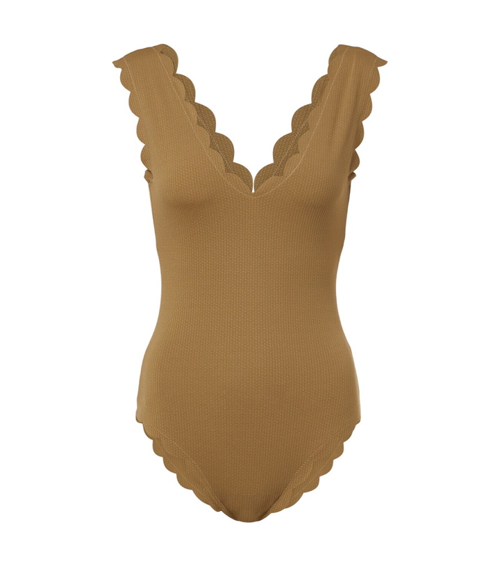 Photo: Marysia Charleston scalloped swimsuit
