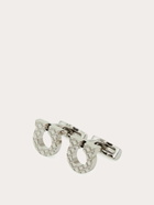 Ferragamo Mens Gancini cufflinks in Silver