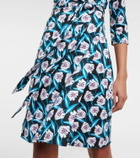 Diane von Furstenberg Julian printed silk midi dress