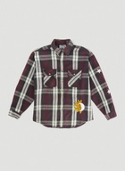 DRx FARMAxY FOR LN-CC Scalloped Flannel Shirt
