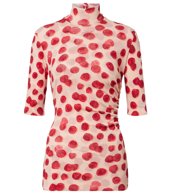 Photo: Stella McCartney Printed mesh T-shirt