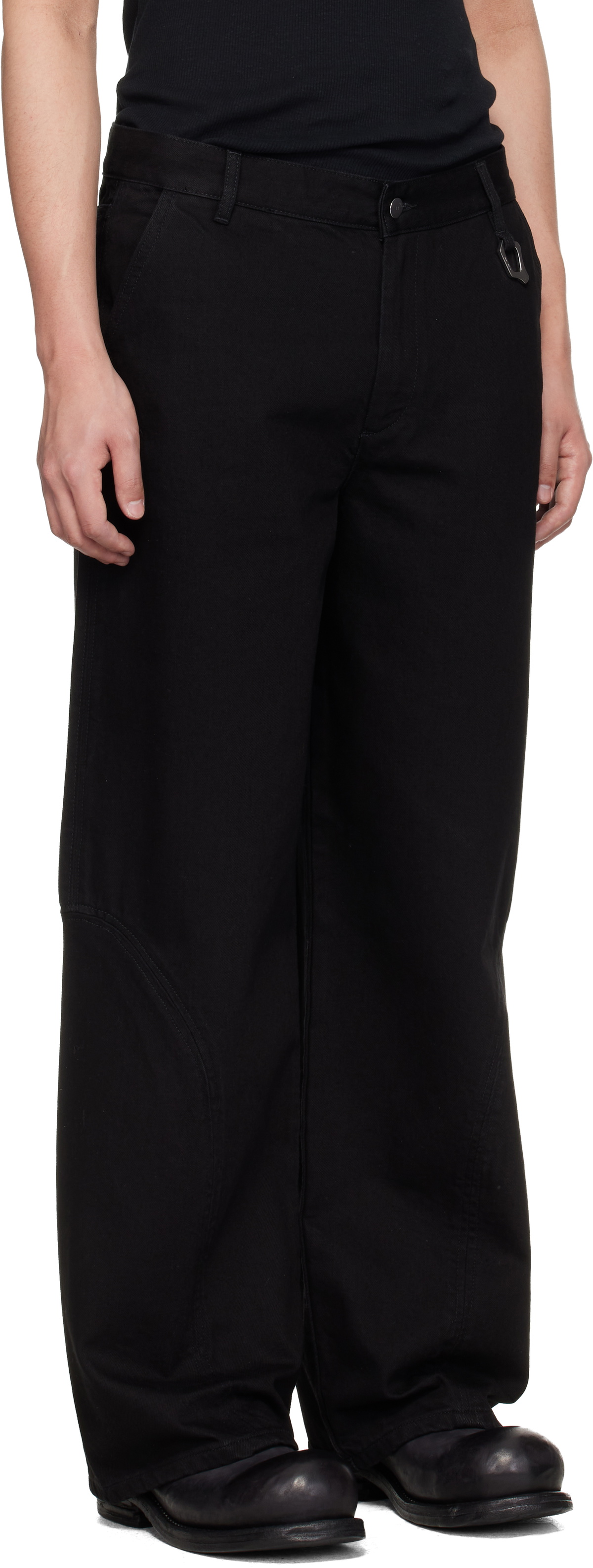 HELIOT EMIL Black Basalt Jeans