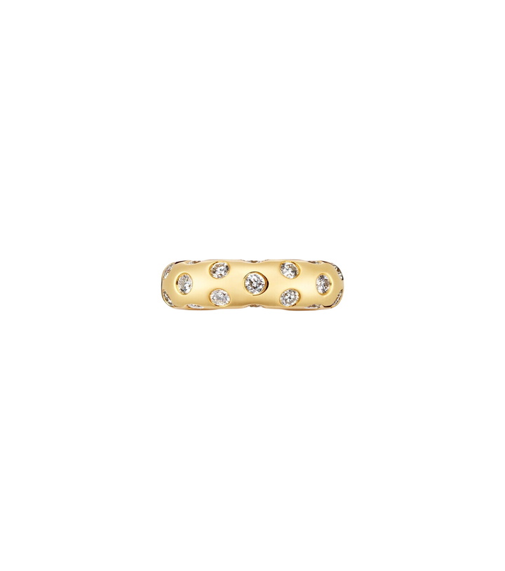 Photo: Anita Ko Cosmo 18kt gold single ear cuff with diamonds