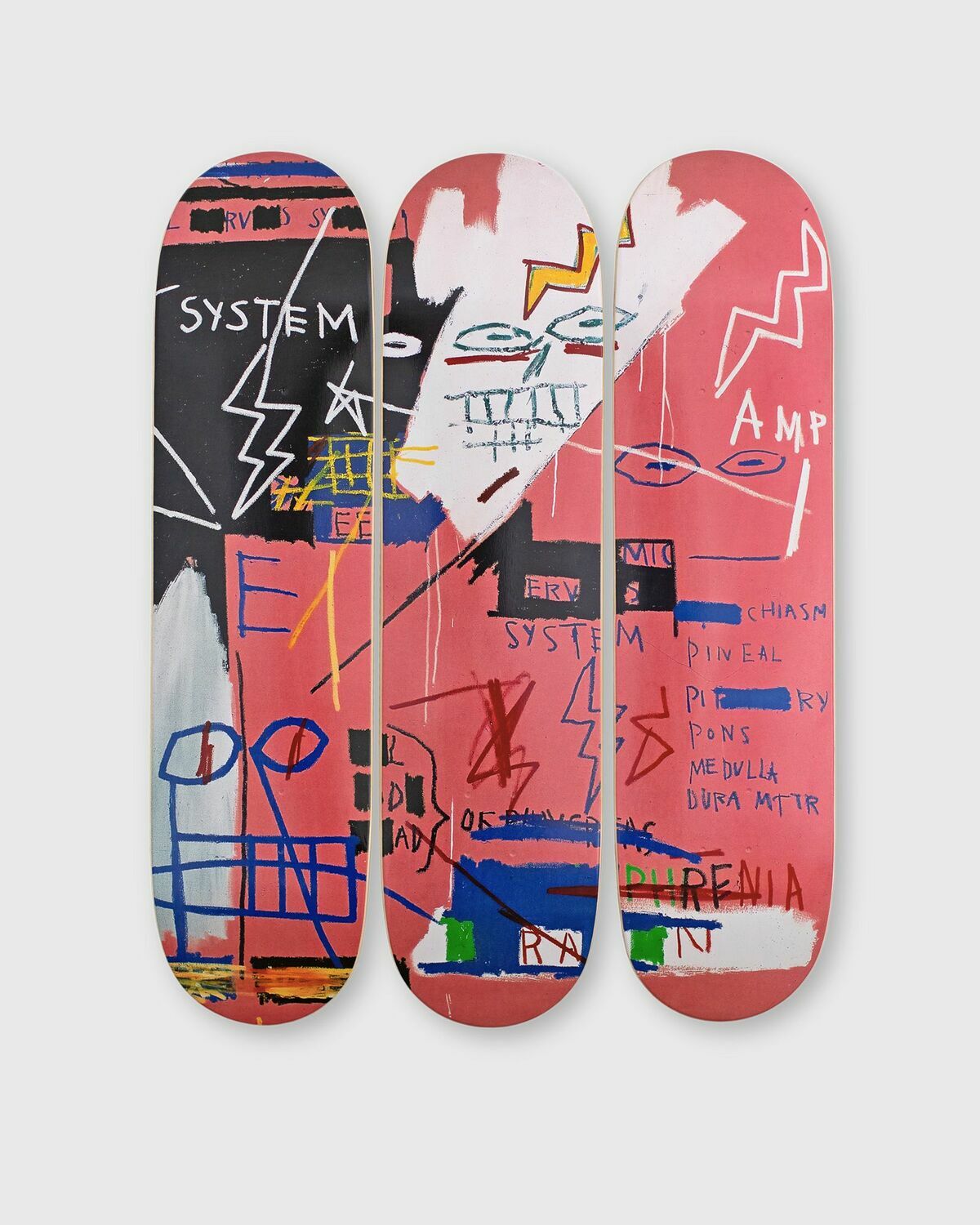 The Skateroom X Jean-Michel Basquiat SIX FIFTY Multi-color Mens Home deco