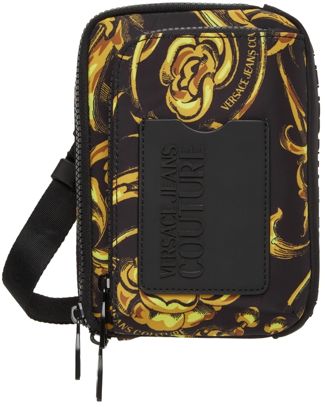 Photo: Versace Jeans Couture Black Regalia Baroque Shoulder Bag