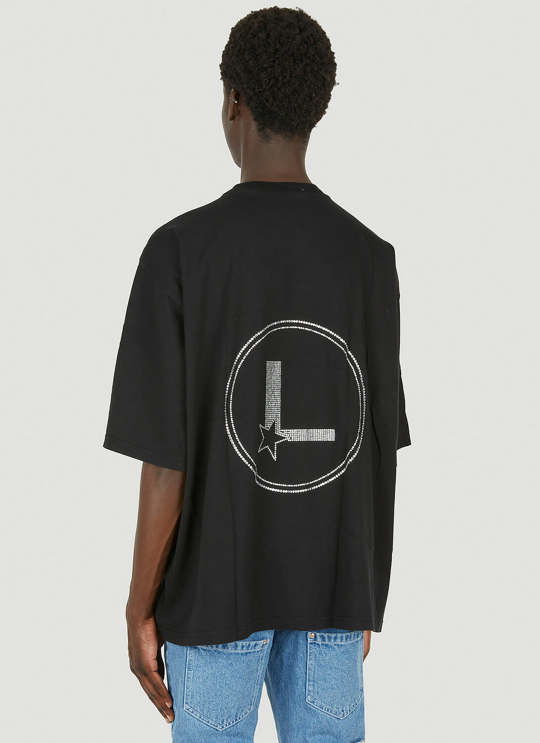 Lourdes Logo Print Graphic T-Shirt