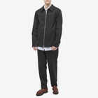 Jil Sander Men's Zip Wool Overshirt in Black