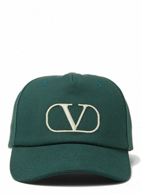 Photo: Logo Baseball Hat in Green