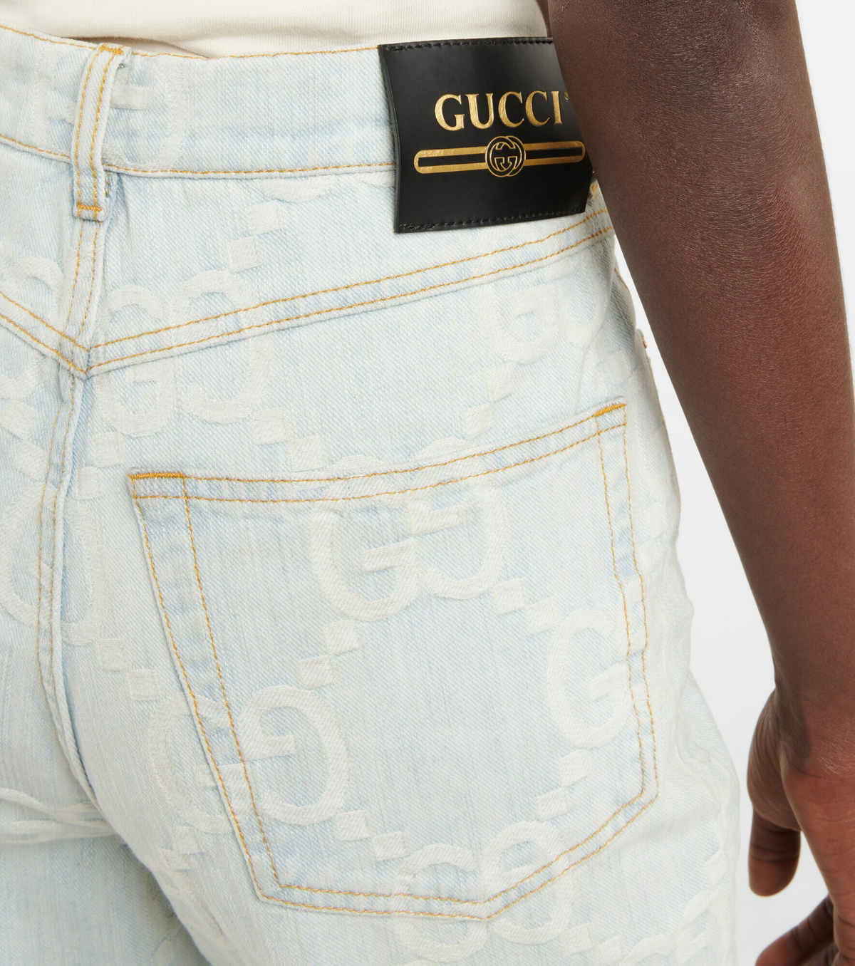 デニム・ジーパン GUCCI BALOON DENIM JEANS Balloon denim pants | Le Noir - Unconventional Luxury