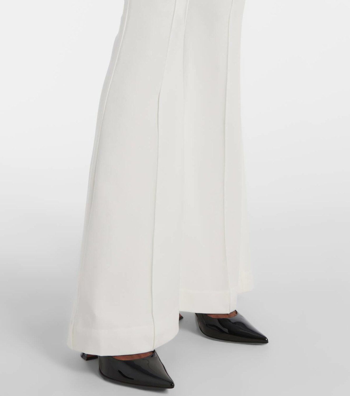 Self-Portrait Strapless crêpe jumpsuit