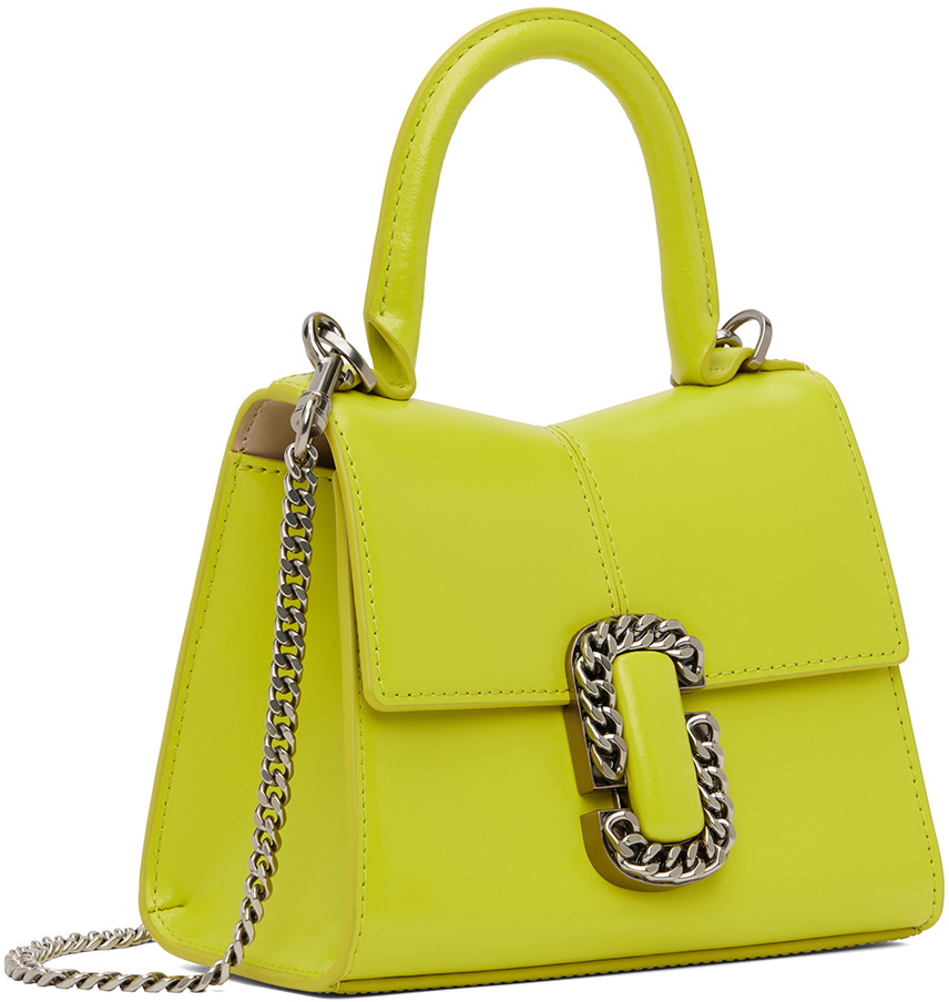 ショルダーバッグ MARC JACOBS St. Marc Shoulder Bag GREEN Marc Jacobs Green Mini 'The St. Marc' Bag Marc Jacobs