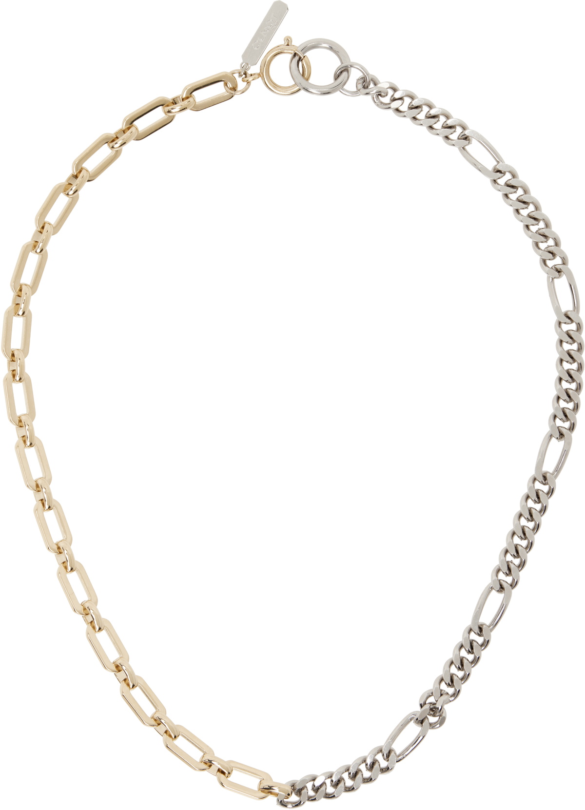 Justine Clenquet Silver Evie Necklace Justine Clenquet