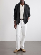 John Smedley - Narah 2 Merino Wool Blazer - Gray