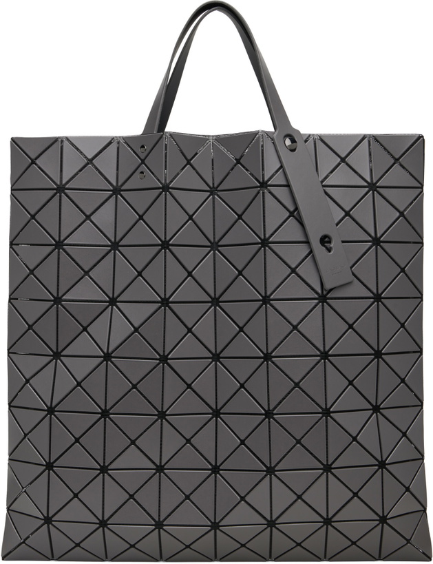 Photo: BAO BAO ISSEY MIYAKE Gray Lucent Tote