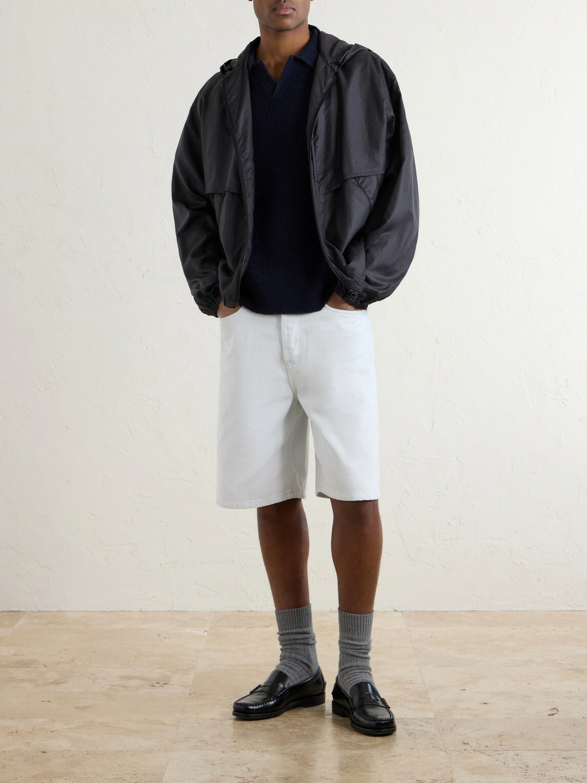 Aimé Leon Dore - Straight-Leg Denim Shorts - Blue