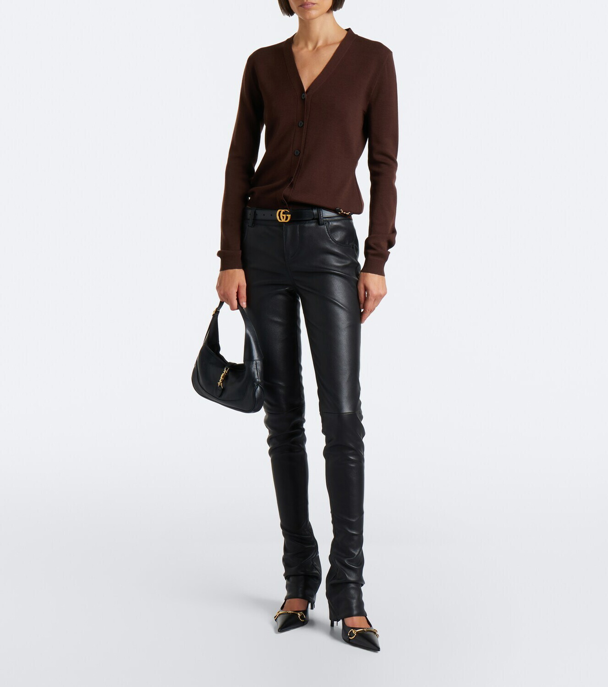 Gucci Horsebit wool cardigan