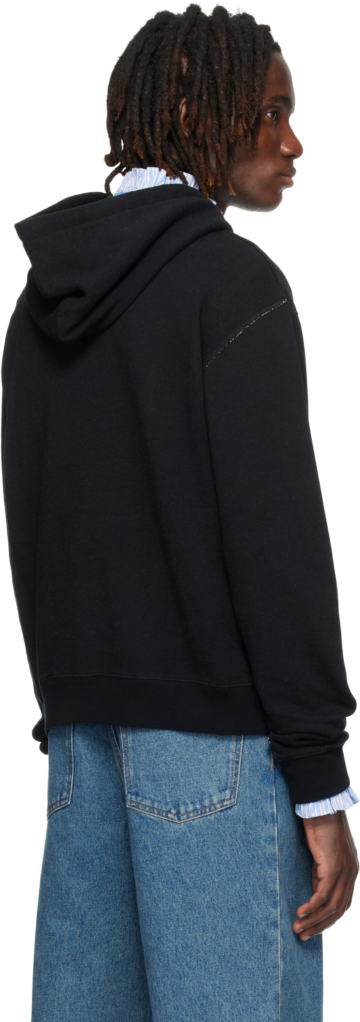 Valentino Black 'Chez Valentino' Hoodie