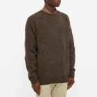 YMC Men's Suedehead Crew Kint in Brown