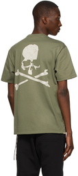 mastermind WORLD Green Cotton T-Shirt